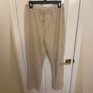Liz Claiborne Cream Lounge Pants